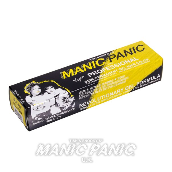 Solar Yellow Professional Salon Hair Colour Dye | Manic ...