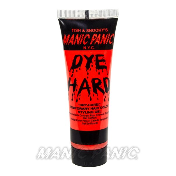 Electric Lava Dye Hard Temporary Hair Colour Gel | Manic ...